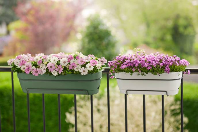 vibia campana balkonbak 70cm pistachegroen